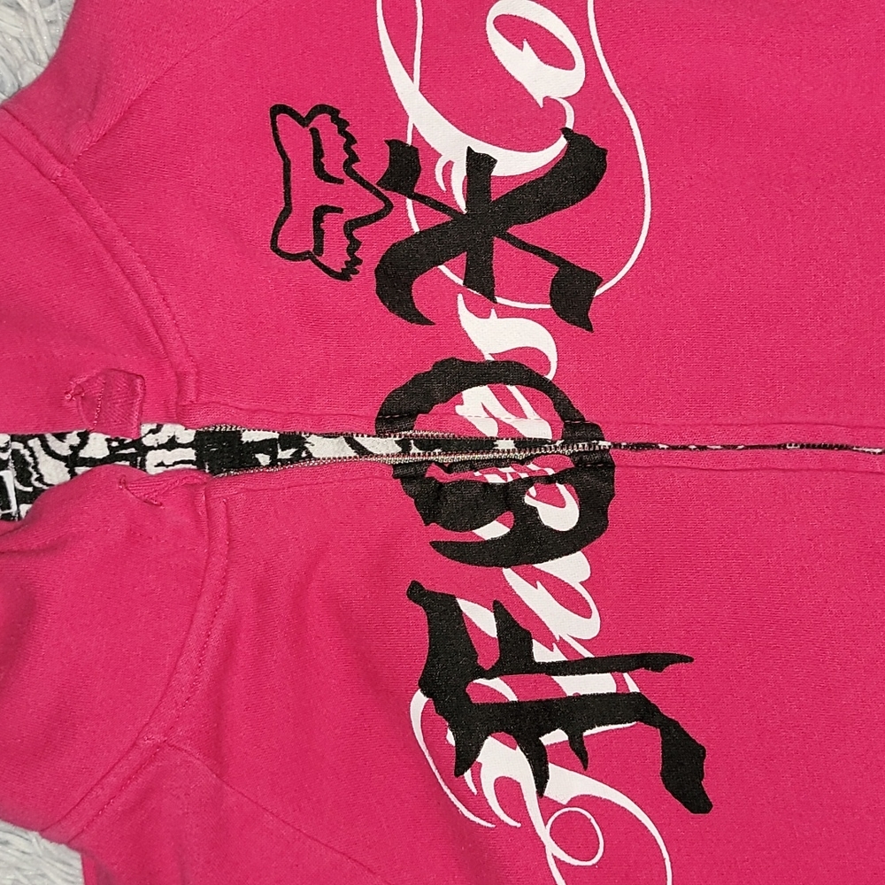 FOX ZIP UP HOODIE
